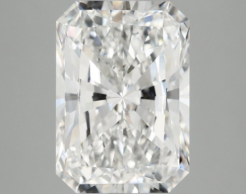 4.14 Carat Radiant Shaped Ideal Cut VVS2 IGI Certified Lab Grown Diamond