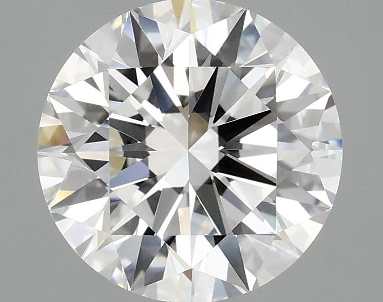 2.55 Carat Round Shaped Ideal Cut VVS2 IGI Certified Lab Grown Diamond