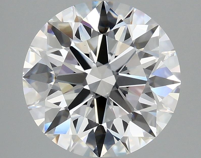 3.09 Carat Round Shaped Ideal Cut VS1 IGI Certified Lab Grown Diamond