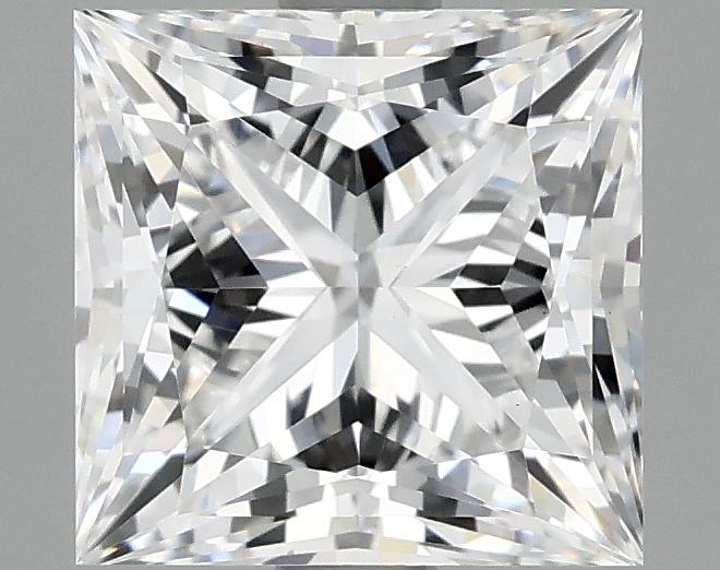 2.09 Carat Princess Shaped Ideal Cut VVS2 IGI Certified Lab Grown Diamond