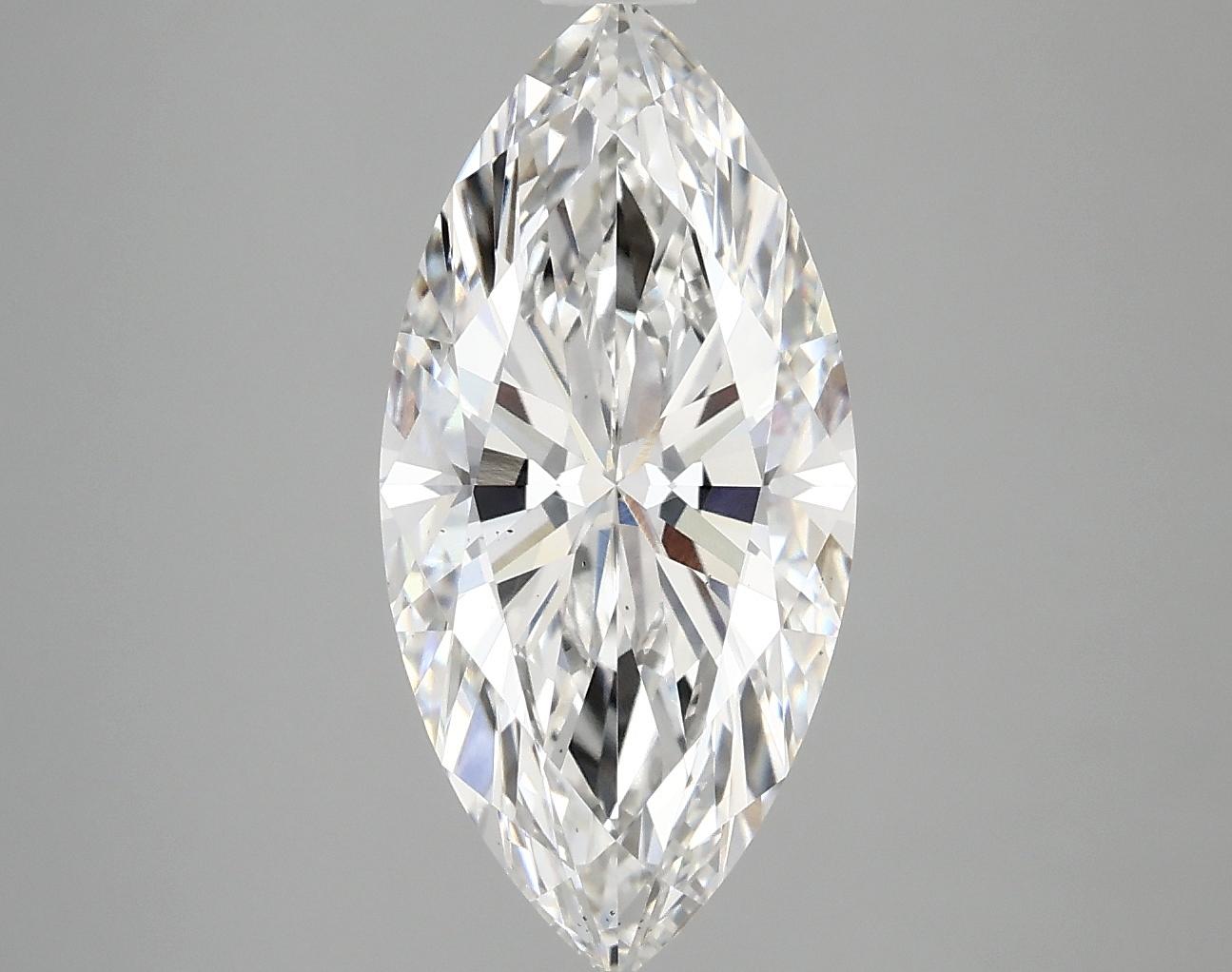 3.1 Carat Marquise Shaped Excellent Cut VS2 IGI Certified Lab Grown Diamond