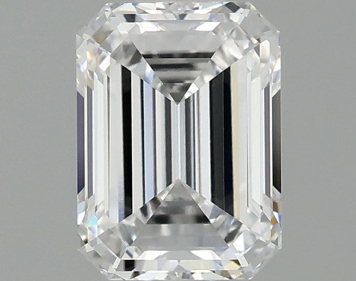 0.98 Carat Emerald Shaped Excellent Cut VVS2 IGI Certified Lab Grown Diamond