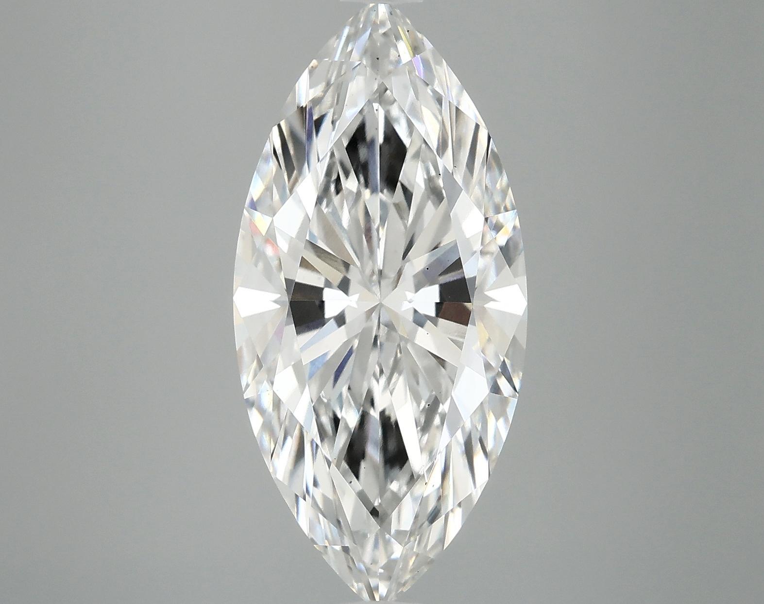 4.87 Carat Marquise Shaped Excellent Cut VS2 IGI Certified Lab Grown Diamond