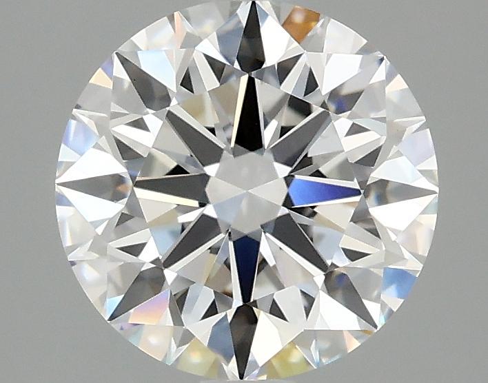 2.07 Carat Round Shaped Ideal Cut VVS2 IGI Certified Lab Grown Diamond