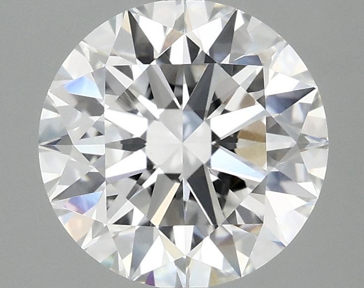 2.56 Carat Round Shaped Ideal Cut VVS2 IGI Certified Lab Grown Diamond