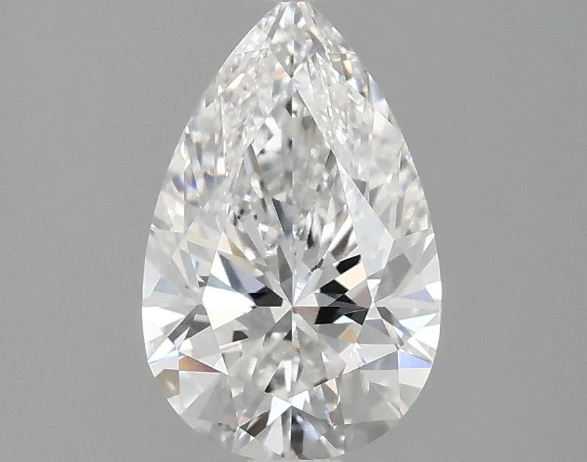 1.59 Carat Pear Shaped Ideal Cut VVS2 IGI Certified Lab Grown Diamond
