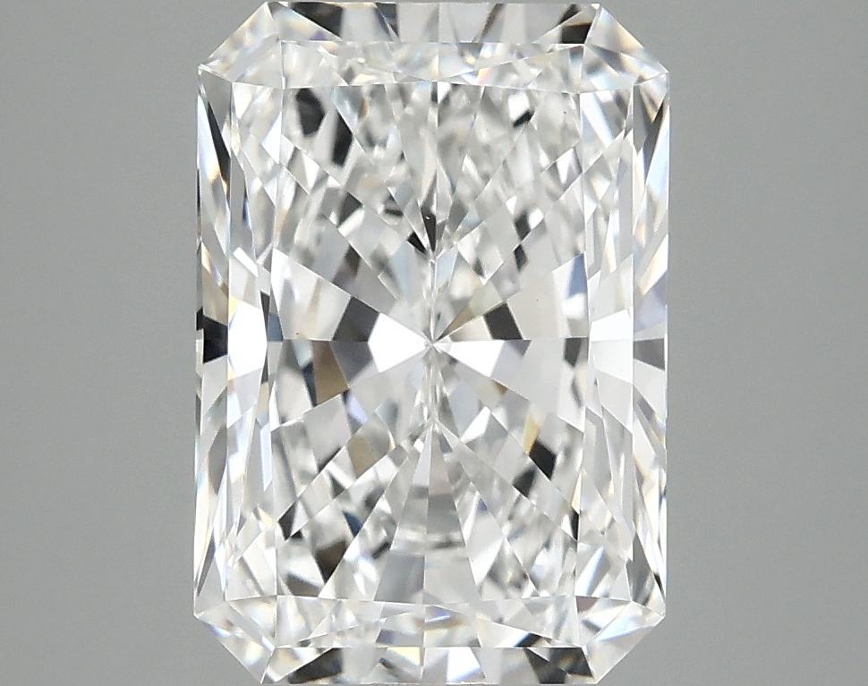 3.93 Carat Radiant Shaped Ideal Cut VVS2 IGI Certified Lab Grown Diamond
