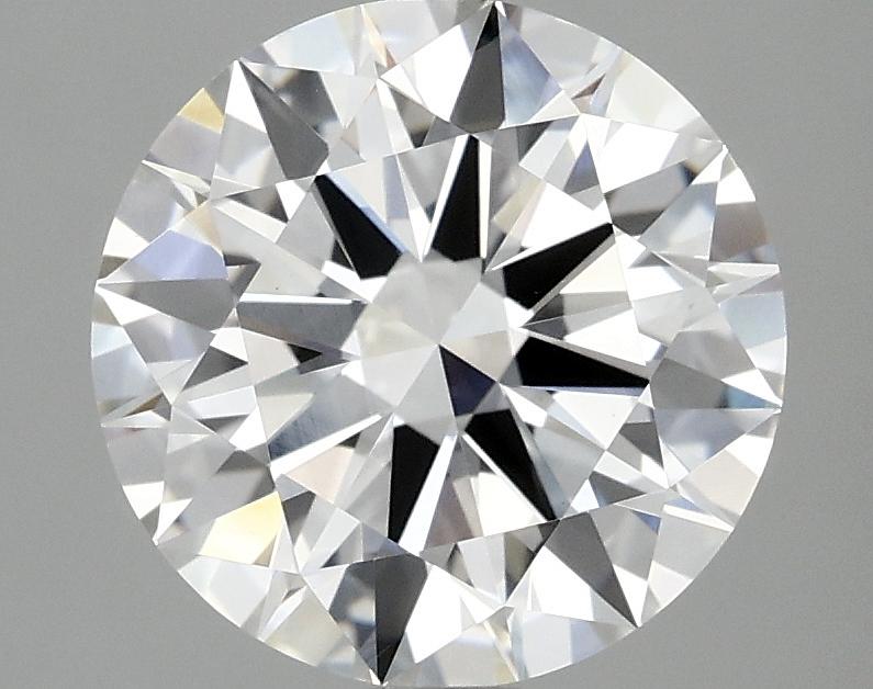 3.08 Carat Round Shaped Ideal Cut VVS2 IGI Certified Lab Grown Diamond