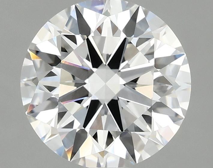2.07 Carat Round Shaped Ideal Cut VVS2 IGI Certified Lab Grown Diamond