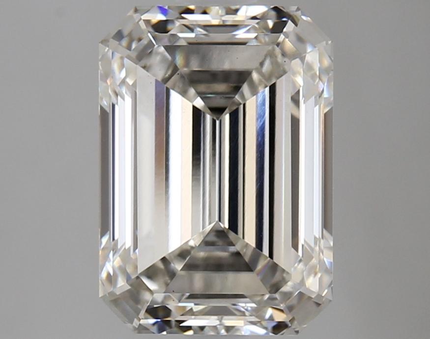 4.08 Carat Emerald Shaped Ideal Cut VS1 IGI Certified Lab Grown Diamond
