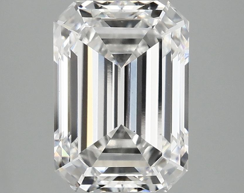 3.08 Carat Emerald Shaped Ideal Cut VS1 IGI Certified Lab Grown Diamond