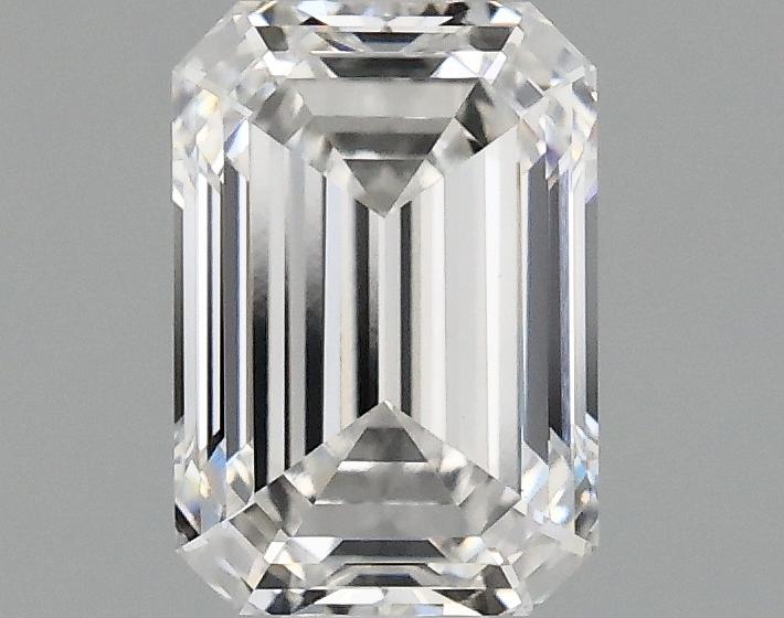 1.04 Carat Emerald Shaped Ideal Cut VVS2 IGI Certified Lab Grown Diamond