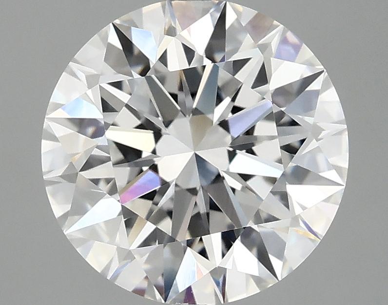 3.09 Carat Round Shaped Ideal Cut VVS2 IGI Certified Lab Grown Diamond