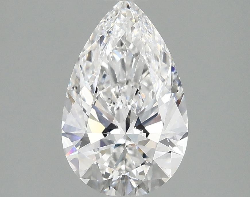 1.53 Carat Pear Shaped Ideal Cut VVS2 IGI Certified Lab Grown Diamond