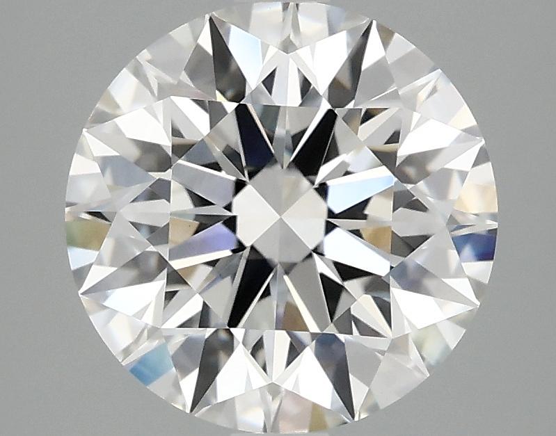 3.08 Carat Round Shaped Excellent Cut VVS2 IGI Certified Lab Grown Diamond