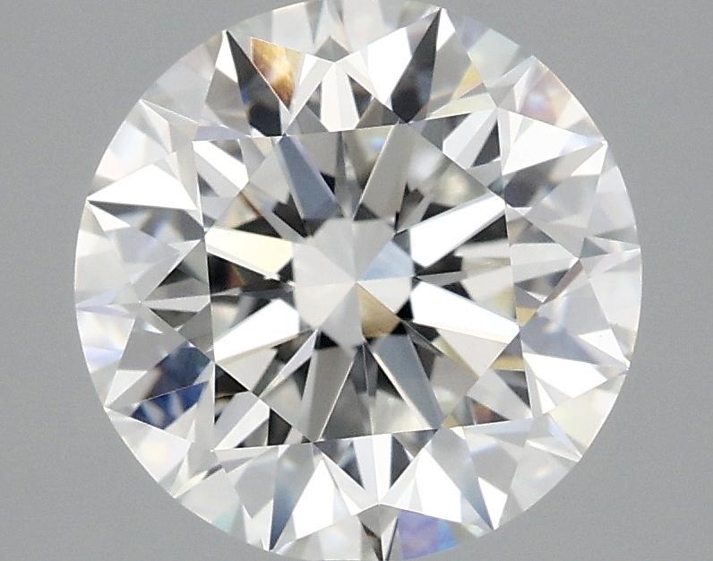3.01 Carat Round Shaped Excellent Cut VVS2 IGI Certified Lab Grown Diamond