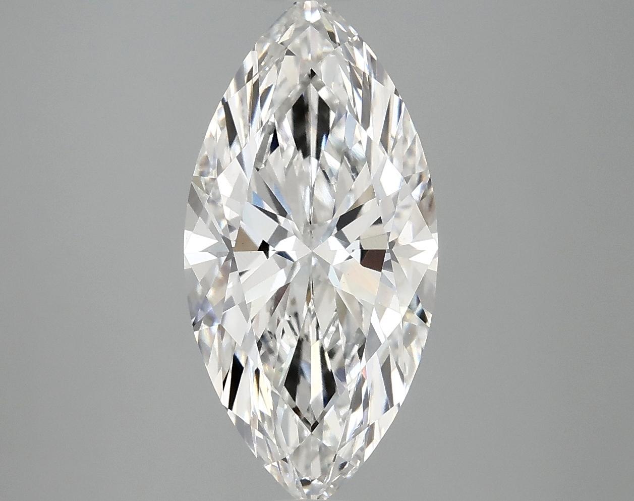 3.02 Carat Marquise Shaped Ideal Cut VS1 IGI Certified Lab Grown Diamond