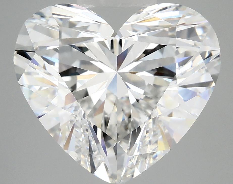 5.05 Carat Heart Shaped Ideal Cut VVS2 IGI Certified Lab Grown Diamond