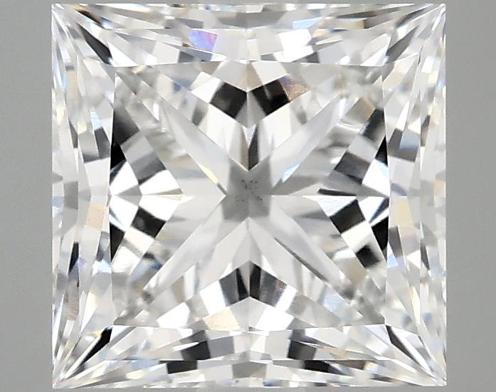 3.02 Carat Princess Shaped Ideal Cut VS2 IGI Certified Lab Grown Diamond