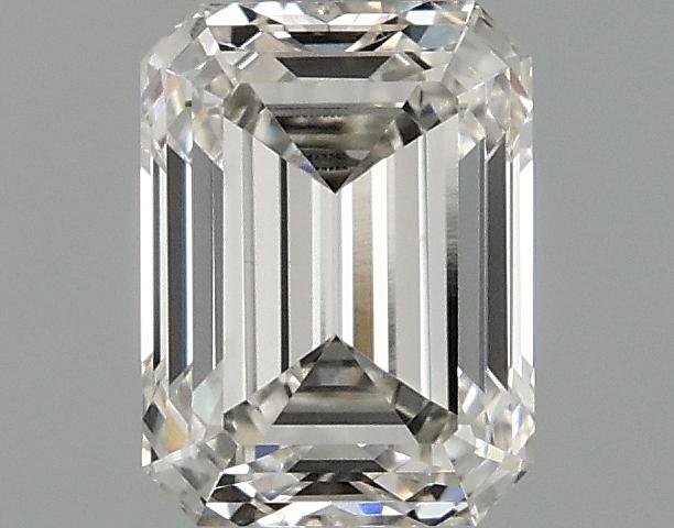 0.97 Carat Emerald Shaped Excellent Cut VVS1 IGI Certified Lab Grown Diamond