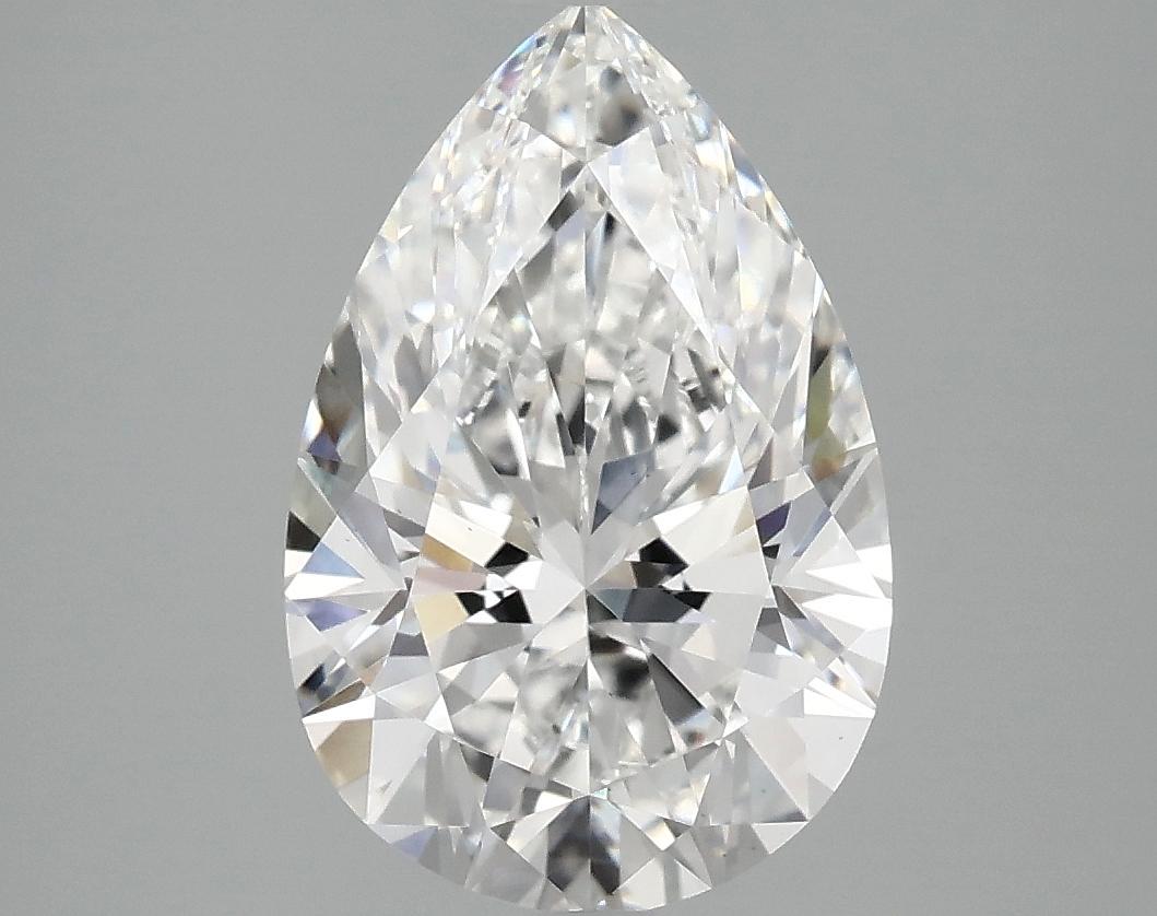 3.08 Carat Pear Shaped Excellent Cut VS1 IGI Certified Lab Grown Diamond