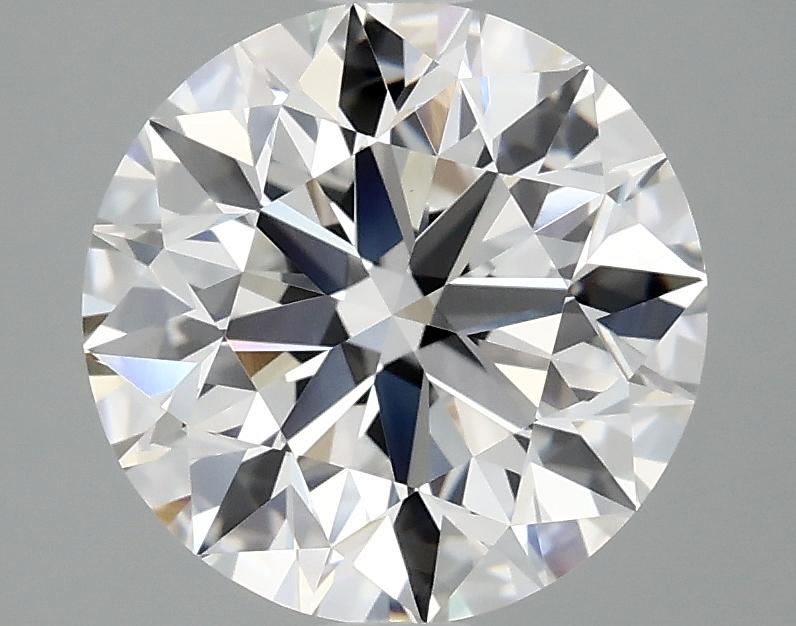 3.03 Carat Round Shaped Excellent Cut VVS2 IGI Certified Lab Grown Diamond