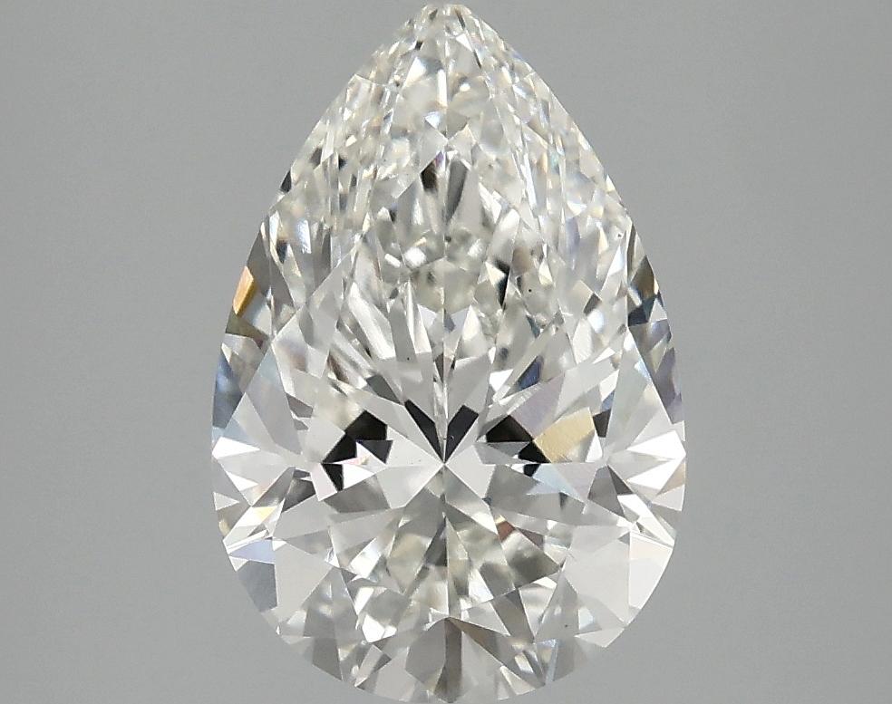 2.58 Carat Pear Shaped Excellent Cut VS1 IGI Certified Lab Grown Diamond