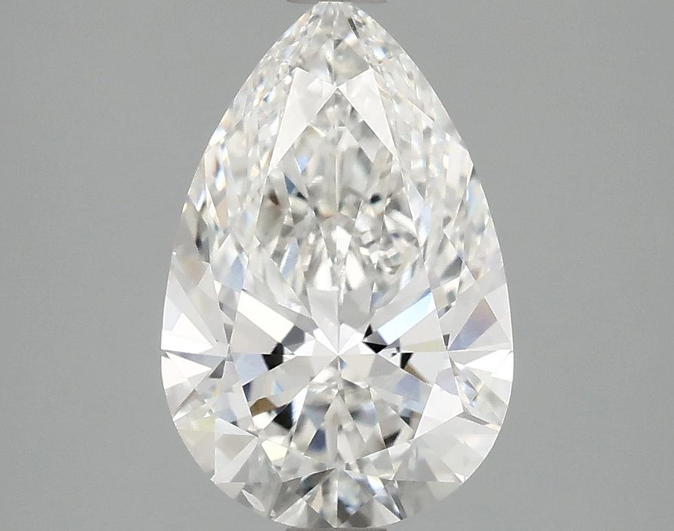 2.46 Carat Pear Shaped Excellent Cut VS2 IGI Certified Lab Grown Diamond