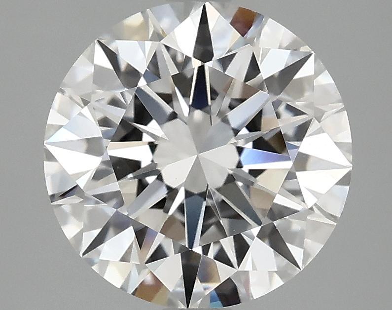 3.09 Carat Round Shaped Ideal Cut VVS2 IGI Certified Lab Grown Diamond