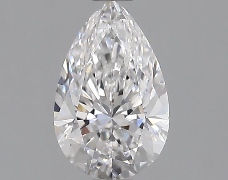 0.97 Carat Pear Shaped Ideal Cut VVS2 IGI Certified Lab Grown Diamond