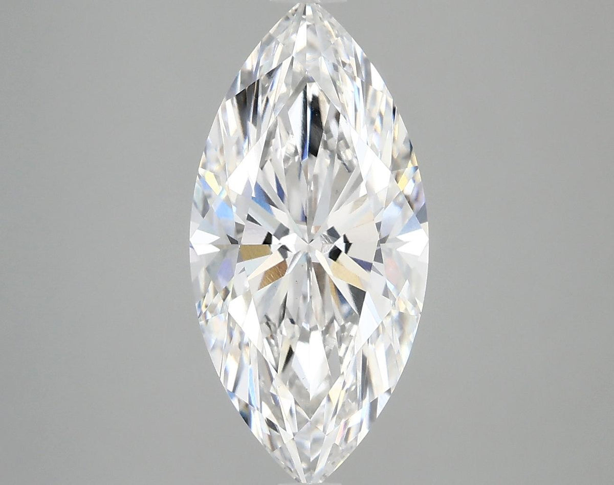 3.02 Carat Marquise Shaped Excellent Cut VS1 IGI Certified Lab Grown Diamond