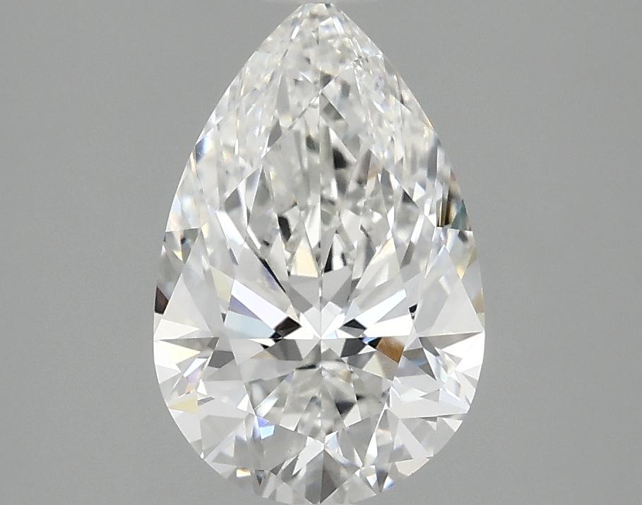1.92 Carat Pear Shaped Ideal Cut VVS2 IGI Certified Lab Grown Diamond