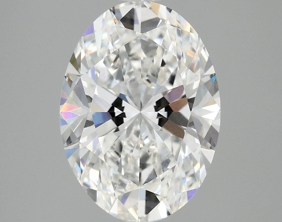 3.05 Carat Oval Shaped Ideal Cut VVS2 IGI Certified Lab Grown Diamond