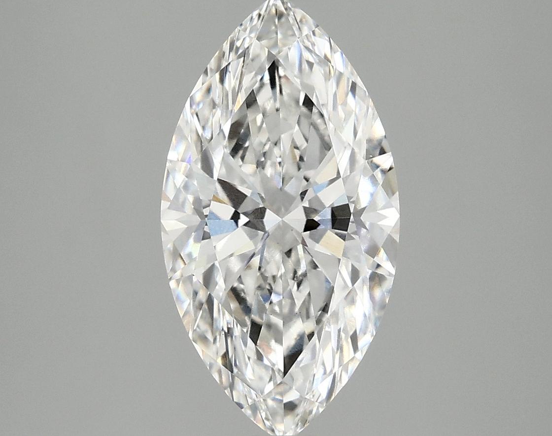 2.45 Carat Marquise Shaped Excellent Cut VS1 IGI Certified Lab Grown Diamond