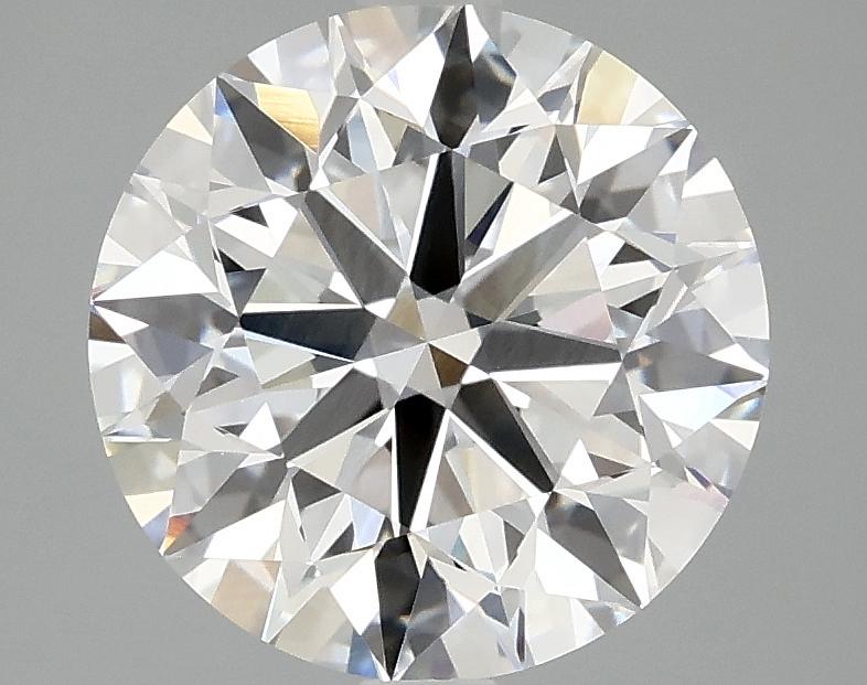 3.08 Carat Round Shaped Excellent Cut VVS2 IGI Certified Lab Grown Diamond