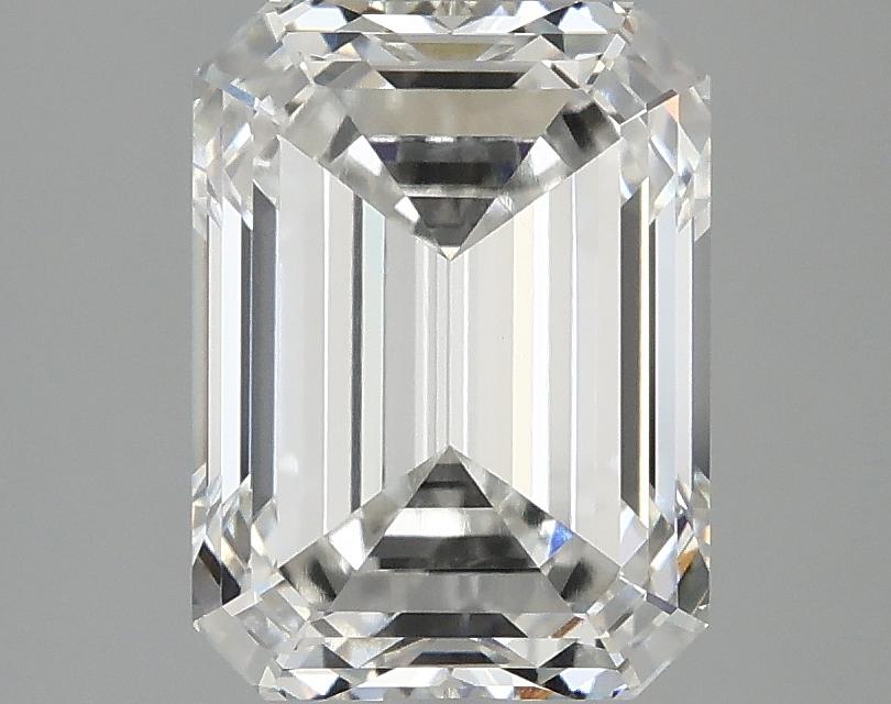 3.09 Carat Emerald Shaped Excellent Cut VVS2 IGI Certified Lab Grown Diamond