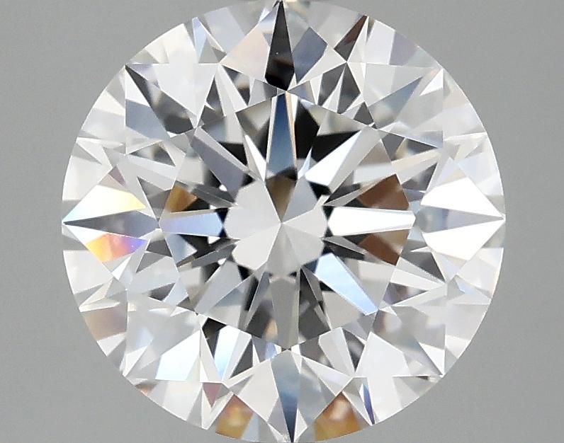 3.09 Carat Round Shaped Excellent Cut VVS2 IGI Certified Lab Grown Diamond