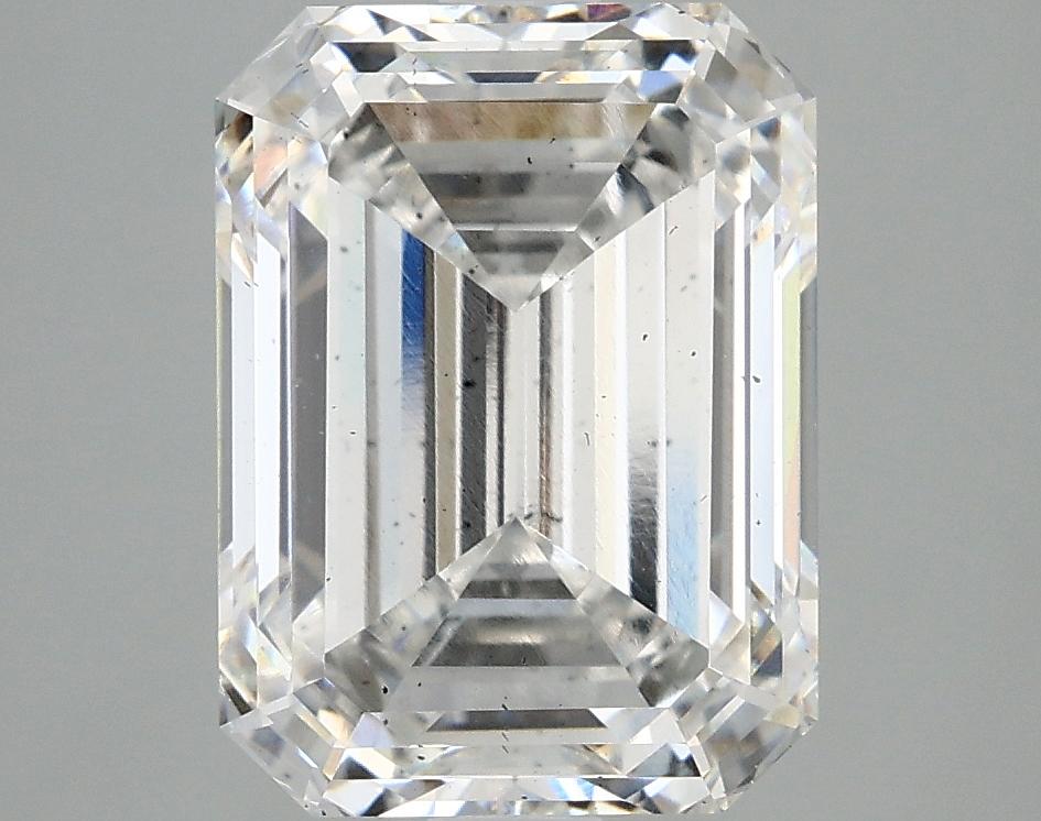 4.77 Carat Emerald Shaped Excellent Cut SI1 IGI Certified Lab Grown Diamond