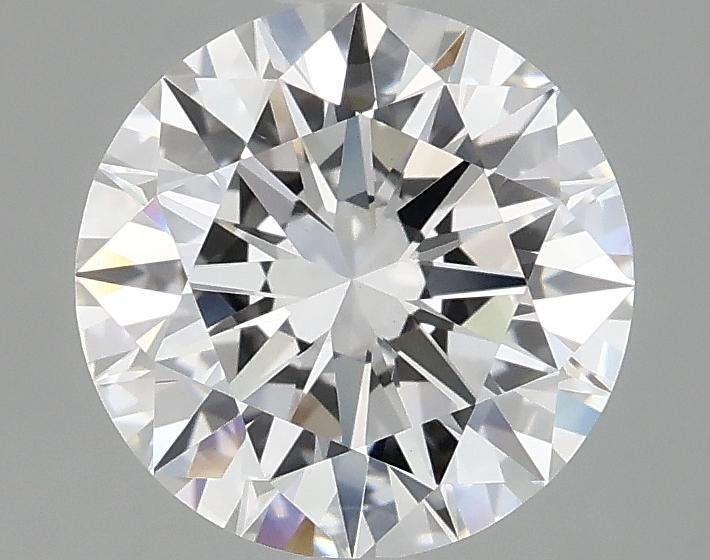 2.07 Carat Round Shaped Excellent Cut VS1 IGI Certified Lab Grown Diamond