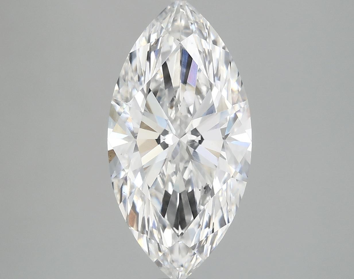 3.02 Carat Marquise Shaped Ideal Cut VS1 IGI Certified Lab Grown Diamond