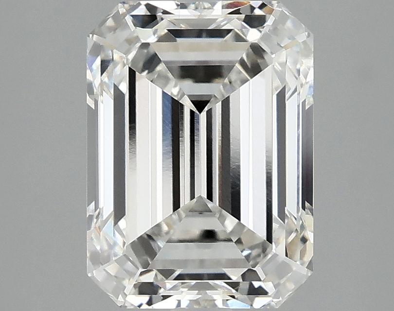 3.02 Carat Emerald Shaped Excellent Cut VVS2 IGI Certified Lab Grown Diamond