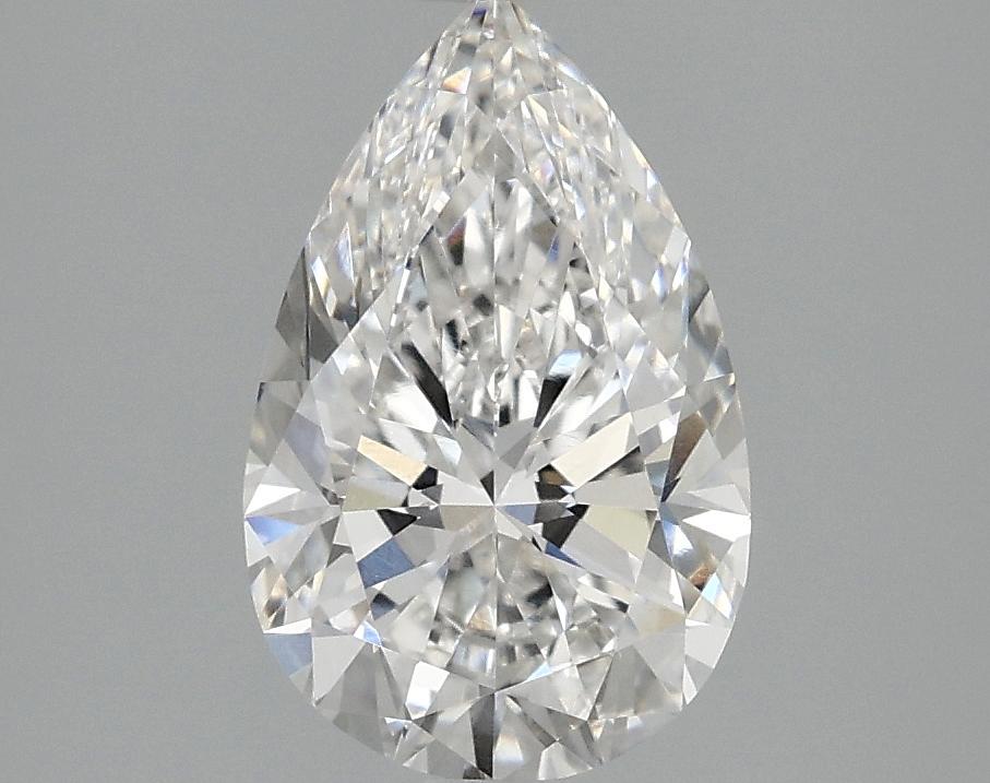2.01 Carat Pear Shaped Ideal Cut VVS2 IGI Certified Lab Grown Diamond