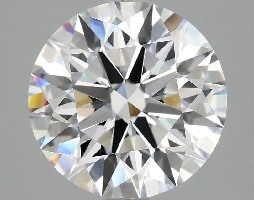 3.09 Carat Round Shaped Ideal Cut VVS2 IGI Certified Lab Grown Diamond