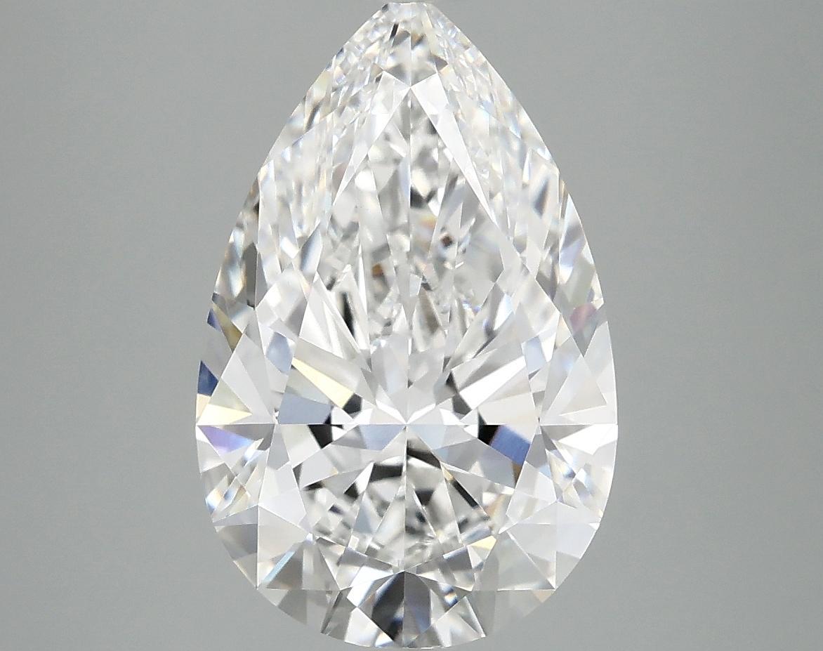 4.0 Carat Pear Shaped Ideal Cut VVS2 IGI Certified Lab Grown Diamond