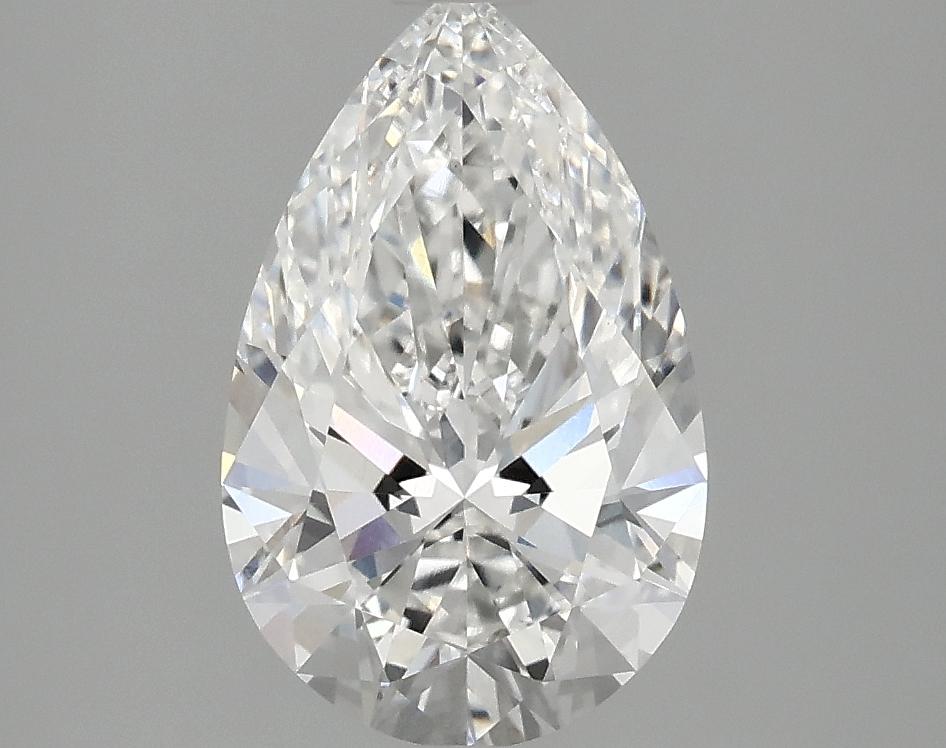2.02 Carat Pear Shaped Ideal Cut VVS2 IGI Certified Lab Grown Diamond