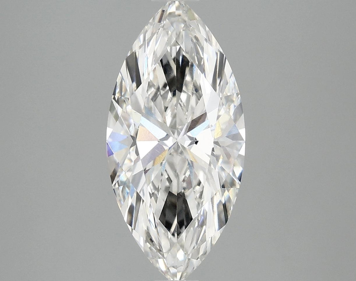 2.55 Carat Marquise Shaped Excellent Cut VS1 IGI Certified Lab Grown Diamond