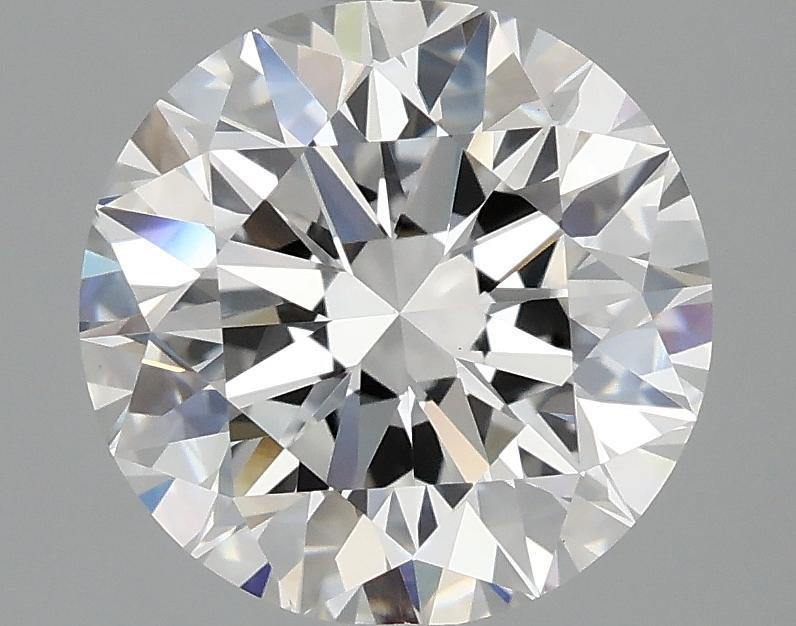 3.03 Carat Round Shaped Excellent Cut VVS2 IGI Certified Lab Grown Diamond