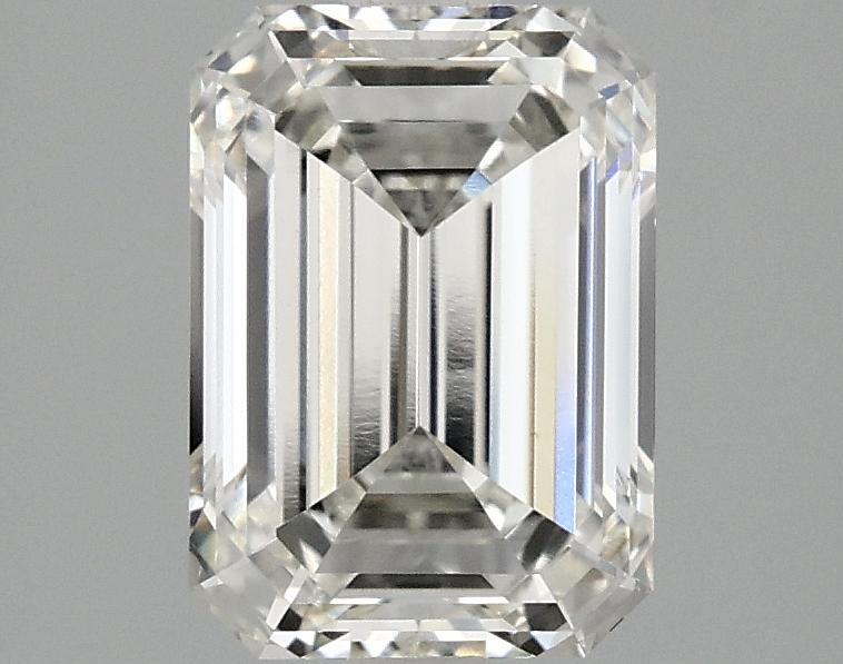 2.1 Carat Emerald Shaped Ideal Cut VVS2 IGI Certified Lab Grown Diamond