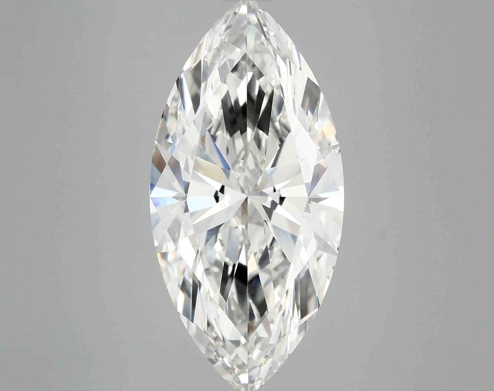 5.64 Carat Marquise Shaped Excellent Cut VS1 IGI Certified Lab Grown Diamond