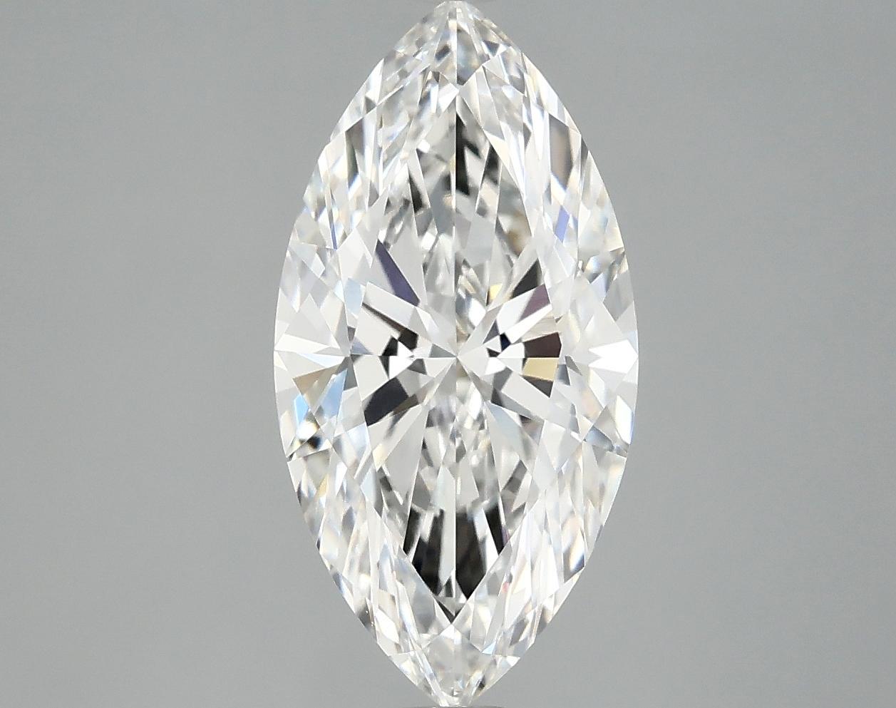 3.1 Carat Marquise Shaped Ideal Cut VVS2 IGI Certified Lab Grown Diamond